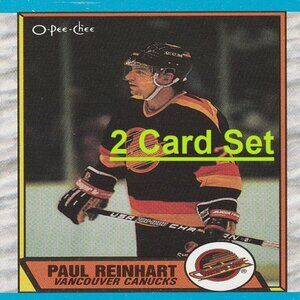 Paul Reinhart Hockey Card Collection